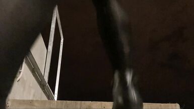 Slutty school girl walk. - 9 image