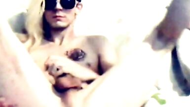 Cute Trans Girl Solo Ass Play, Jerk, Cum Session - 4 image