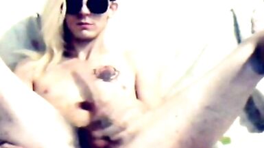 Cute Trans Girl Solo Ass Play, Jerk, Cum Session - 5 image