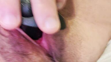 Trans Man Fucks his Horny Pussy up Close - 15 image