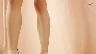 TRANNY GIANTESS ACCIDENTALLY STEPS ON SMALL CARS AND CRUSH THEM IN SHORT DRESS - 2 (CRUSH FETISH) - 13 image