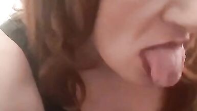 CD Rebeca Cums While Sucking Off Daddy - 9 image