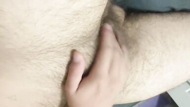 Ftm Fucks himself and Cums - 13 image