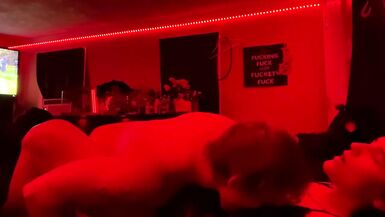 TransMan Fucks his GF with Strap - 2 image