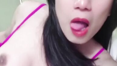 Trans Anairb Fantastic Masturbation & Cumshot - 2 image