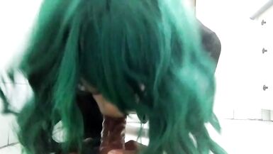 Sissy Slut ATM Training Sucking my Ass Juice from my Dildo - 11 image