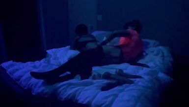 Stepsis and I under Black Lite - 5 image