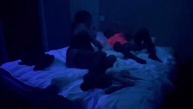 Stepsis and I under Black Lite - 7 image