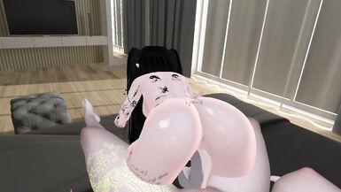 My Mistress Fucks me Hard and Cums inside me VRChat ERP - 3 image