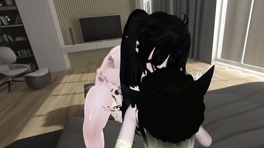 My Mistress Fucks me Hard and Cums inside me VRChat ERP - 9 image