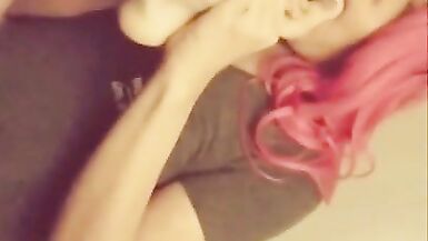 TS Suckin Thug Dick, Balls, Toes and Eating Azz - 6 image