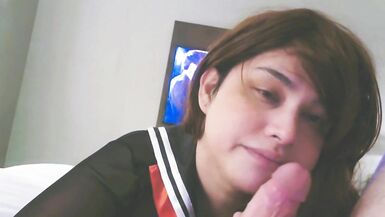 Sissy taking Daddys Cock