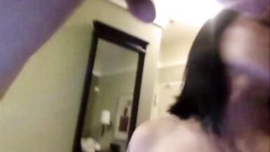 Cocksucking skills by a shemale lead to messy cumshot - 13 image