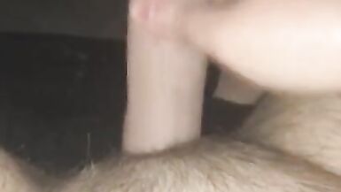 Inexperienced Trans Cub Jacks off with Prosthetic Dick till he Cums (TRANSTHETICS HOT ROD) - 11 image