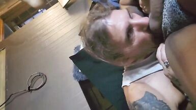 Shemale pussy getting dug out by big cock - 4 image