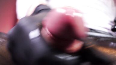 Extreme Shemale Cock CLOSEUP and POV - Suck my Sissy Clitty and Listen to my Dirty Talking JOI - 11 image