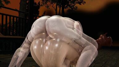 [3dhentai] Android 18 Dominated by 2B with Surprise ending [Futa,DBZ,Nier Automata] - 13 image