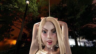 [3dhentai] Android 18 Dominated by 2B with Surprise ending [Futa,DBZ,Nier Automata]