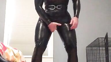 Camilla's Catsuit (latex, Trans, Feminization, Mask, Female Mask, Crossdress, Transformation, Heels) - 13 image