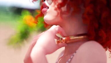 Futanari - Beautiful Shemale fucks horny girl, 3D Animated - 2 image