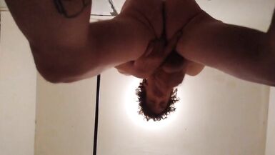 Solo Free-Standing Self-Assfingering Orgasm & Massive Climax to Start my Day - 10 image