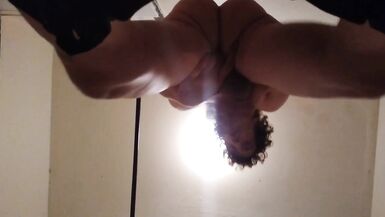 Solo Free-Standing Self-Assfingering Orgasm & Massive Climax to Start my Day - 2 image