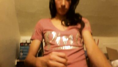 Jasmine Cums in Cute Panties and Yoga Pants - 10 image