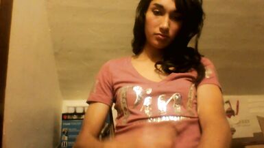 Jasmine Cums in Cute Panties and Yoga Pants - 13 image