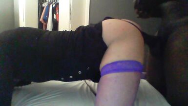 BBC Daddy uses his Sissy Whore. - 5 image