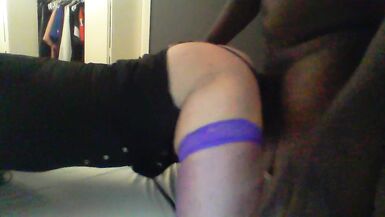 BBC Daddy uses his Sissy Whore. - 6 image