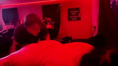 GF Gets Fucked by Trans BF - 13 image