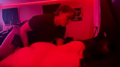 GF Gets Fucked by Trans BF - 9 image