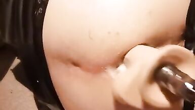 Fuck Machine Pounds Sissy Slut's Ass