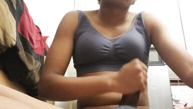 MTF Teen Masturbates and Cums in Dorm Room while Roommates are away - 11 image