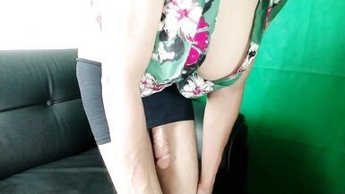 Crossdresser half Body Suit Male to Female Fake Boobs - 10 image