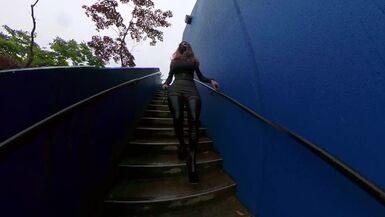 Latex Doll Wandering in the Rain P2 - 1 image
