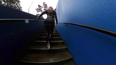 Latex Doll Wandering in the Rain P2 - 10 image