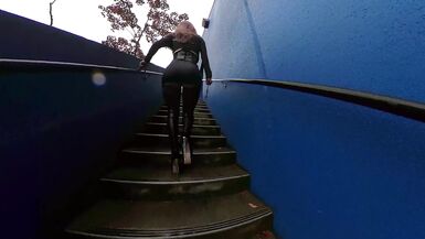 Latex Doll Wandering in the Rain P2 - 14 image