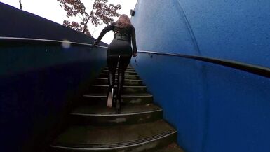 Latex Doll Wandering in the Rain P2 - 15 image