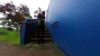 Latex Doll Wandering in the Rain P2 - 4 image