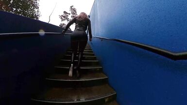 Latex Doll Wandering in the Rain P2 - 9 image