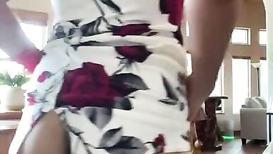 Lady Boy Twerks and Jerks in Mini Skirt - 6 image