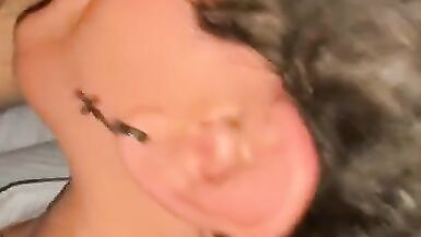 Trans Bitch Giving Sloppy Car Head to Straight Guy - 4 image