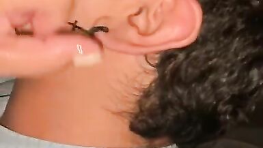 Trans Bitch Giving Sloppy Car Head to Straight Guy - 6 image