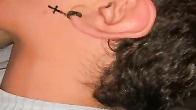 Trans Bitch Giving Sloppy Car Head to Straight Guy - 7 image