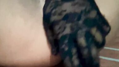 Amateur Sissy Masturbates with a Creamy Pink Vibrator (Part 2) - 13 image