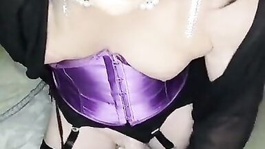 Naughty TGirl tits and cum! - 10 image