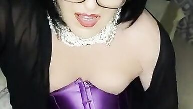 Naughty TGirl tits and cum! - 12 image