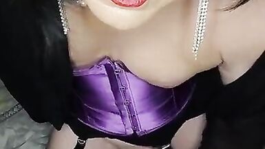 Naughty TGirl tits and cum! - 4 image