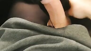 After School Femboy In Car Cute Orgasm - 11 image